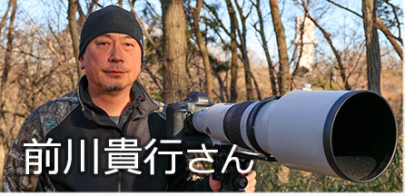動物写真家 前川貴行