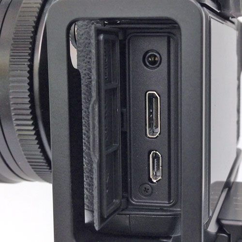 X-T1 + マーキンス プレート 装着状態確認